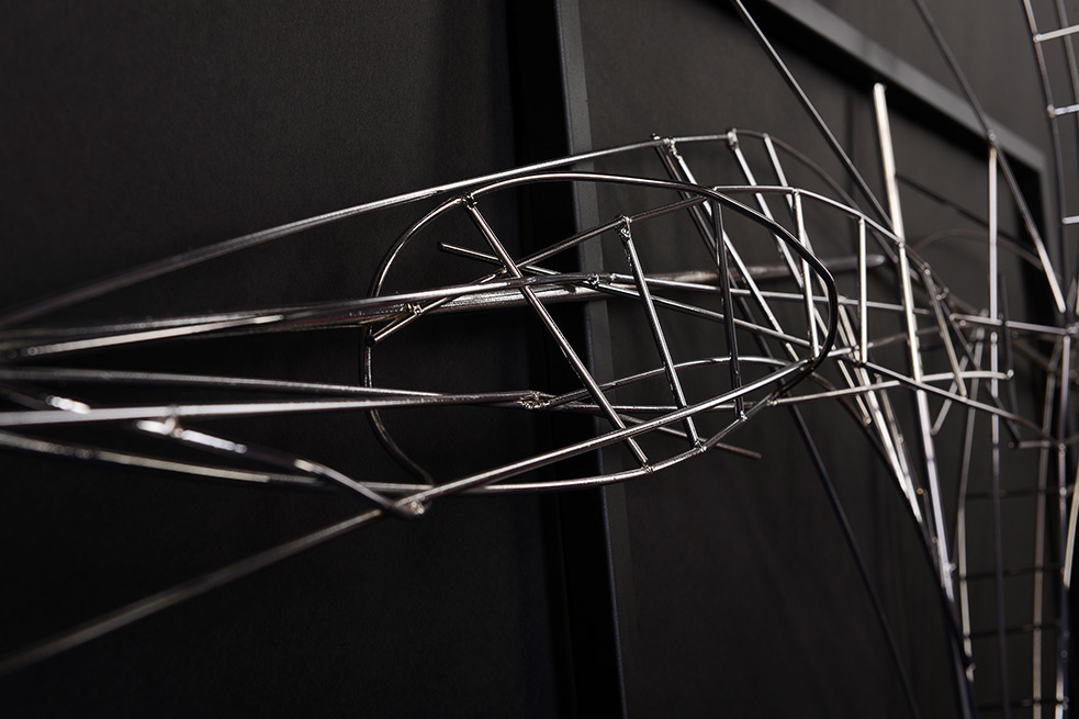 HUGO CHALÉ - Artista y escultor conceptual - Escultura Cicatrices del Alma - Técnica: soldadura en acero