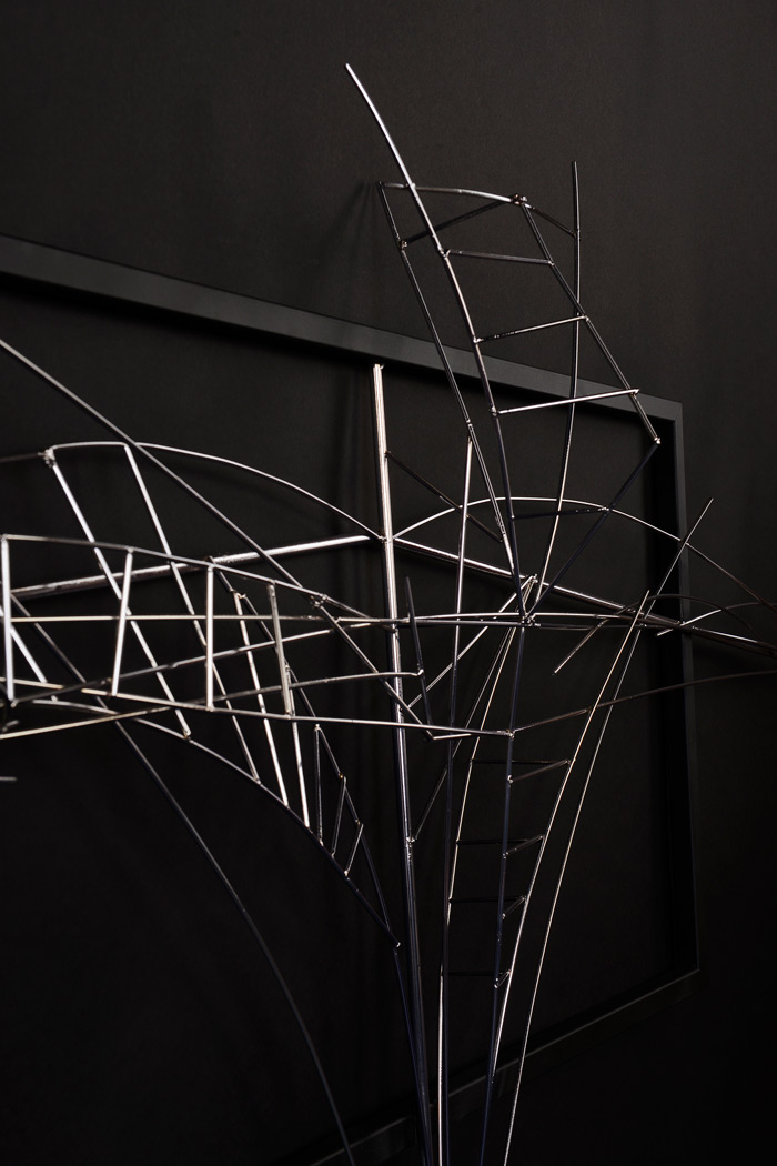 HUGO CHALÉ - Artista y escultor conceptual - Escultura Cicatrices del Alma - Técnica: soldadura en acero
